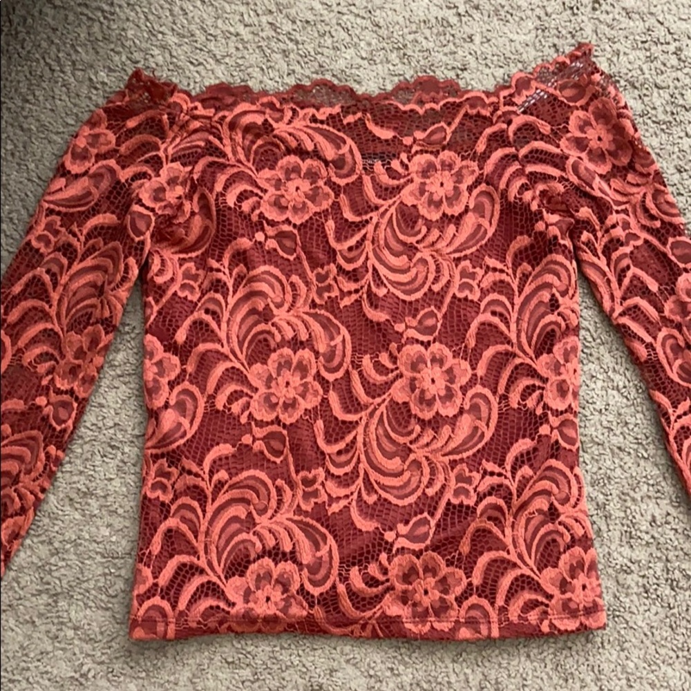 Off the shoulder top